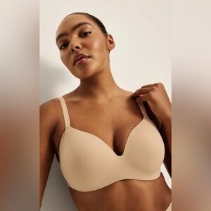 Knix WingWoman Contour Bra in Warm Sand Size 34D